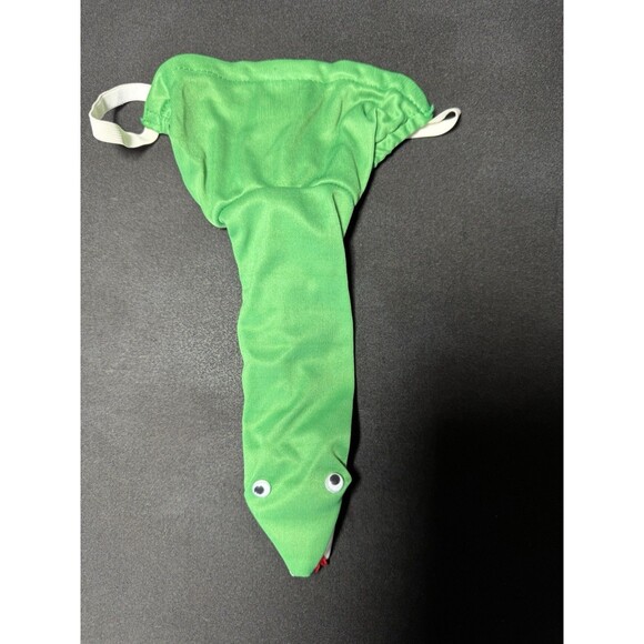 90s Vtg Dare To Wear Snake Thong Men's Novelty Underwear Green Gag Gift Bach - Picture 3 of 6